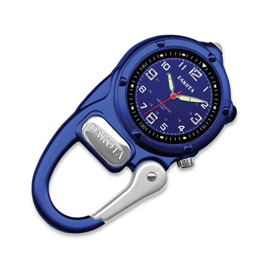 Dakota Mini Clip Microlight Watch, bleu