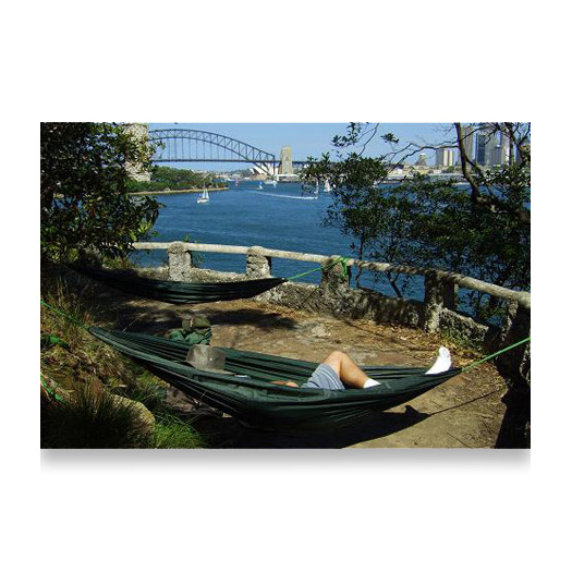 DD Hammocks Camping Hammock, 綠色