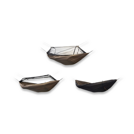 DD Hammocks Frontline гамак с сеткой, brown