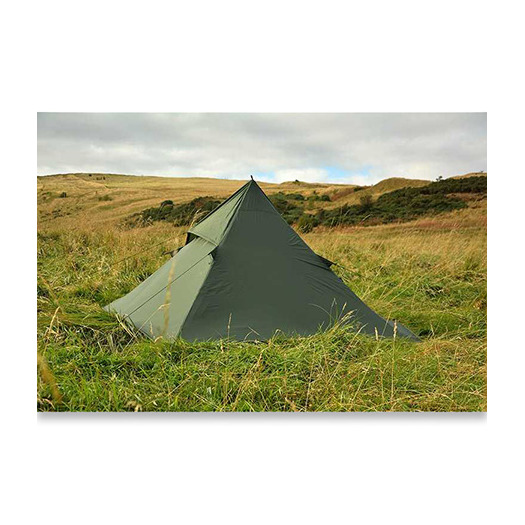 DD Hammocks SuperLight Pyramid Tent palapinė, žalia