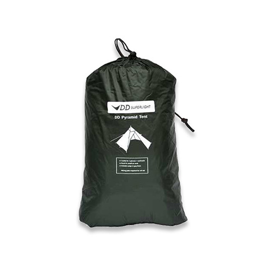 DD Hammocks SuperLight Pyramid Tent t&auml;lt, olivgr&ouml;n