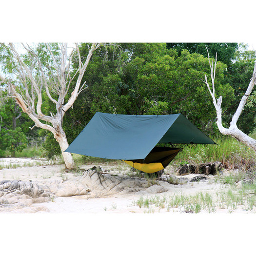 DD Hammocks SuperLight Tarp, oliwkowa