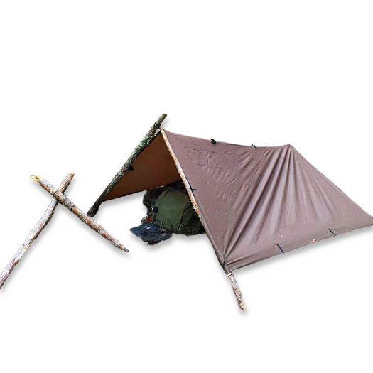 DD Hammocks Tarp 3x3, брунатний