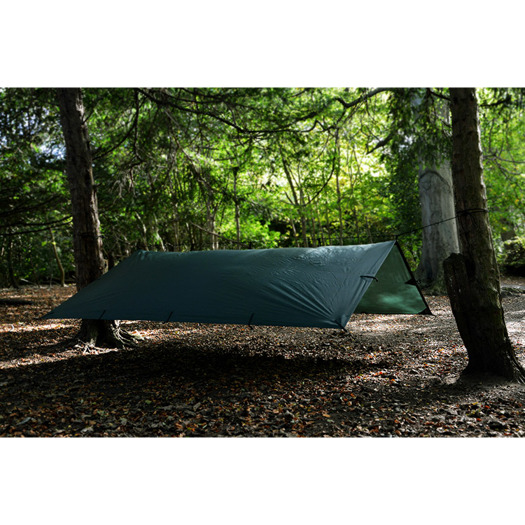 DD Hammocks Tarp 3x3, olivgrön