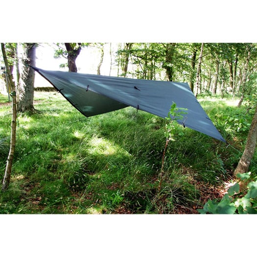 DD Hammocks Tarp 3x3, olivgrön
