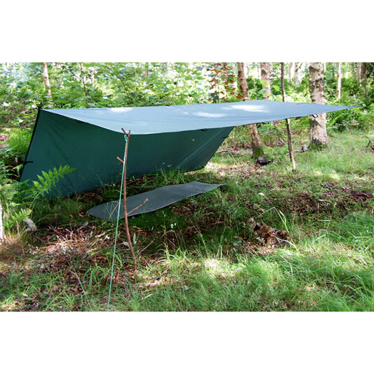 DD Hammocks Tarp 3x3, olivgrön