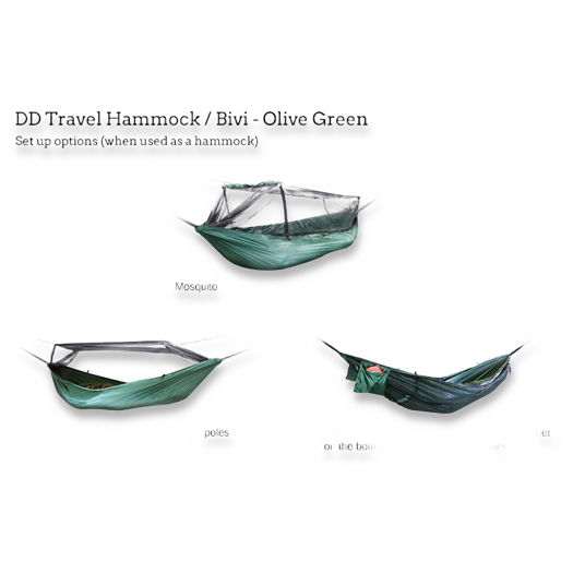 DD Hammocks Travel Hammock, z&ouml;ld