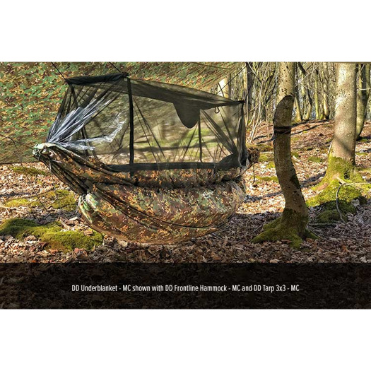 DD Hammocks Underblanket alushuopa, camo