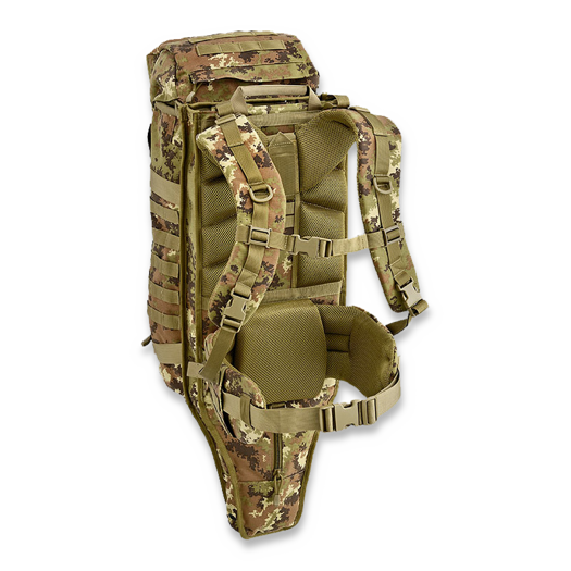 Defcon 5 Battle back pack with integrated gun holster, camo