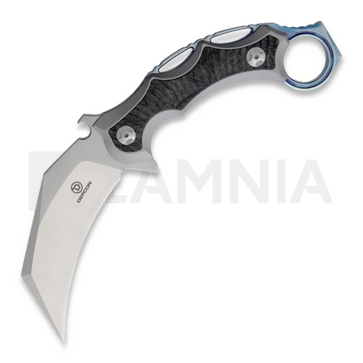 Nóż Karambit Defcon Jungle Knife, shredded carbon fiber