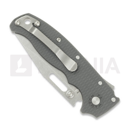 Складной нож Demko Knives AD 20.5 AUS10A Clip Point, Gray Grivory