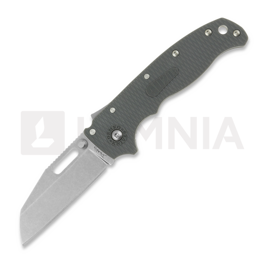 Demko Knives AD 20.5 AUS10A Shark Foot 折叠刀, Gray Grivory