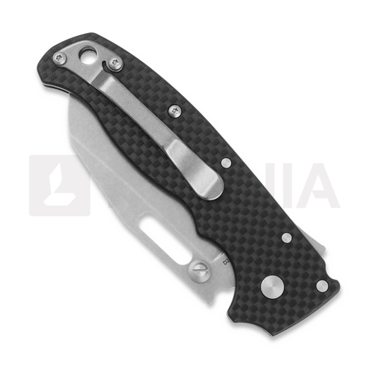 Demko Knives AD 20.5 D2 Clip Point folding knife, Carbon Fiber