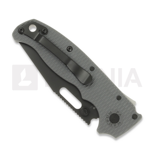 Demko Knives AD 20.5 D2 Clip Point kääntöveitsi, Gray Grivory, DLC