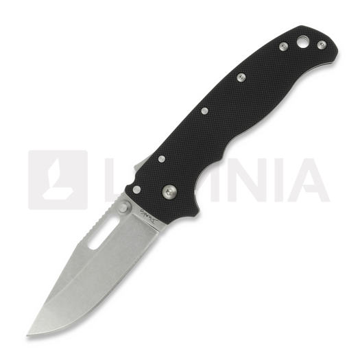 Demko Knives AD 20.5 D2 Clip Point 折叠刀, Peel Ply Black G-10