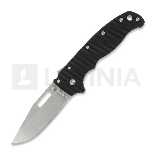 มีดพับ Demko Knives AD 20.5 D2 Clip Point, Peel Ply Black G-10