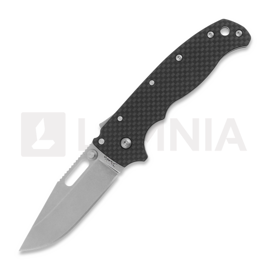 Demko Knives AD 20.5 D2 Shark Foot kääntöveitsi, Carbon Fiber