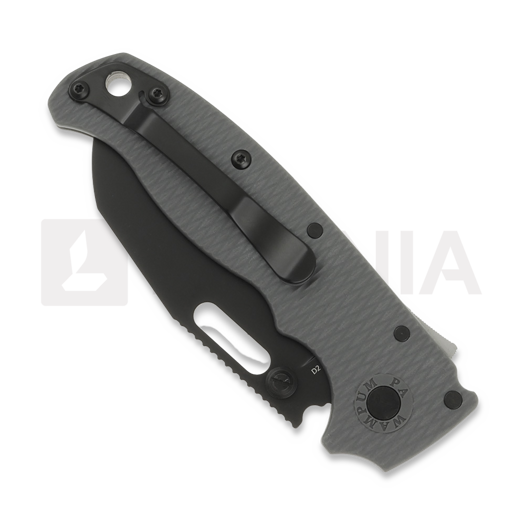Demko Knives AD 20.5 D2 Shark Foot kääntöveitsi, Gray Grivory, DLC
