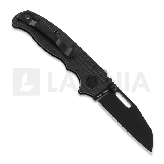 Coltello pieghevole Demko Knives AD 20.5 DLC, Shark Foot, nero