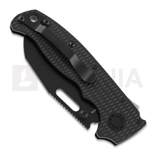 Demko Knives AD 20.5 DLC foldekniv, Shark Foot, sort