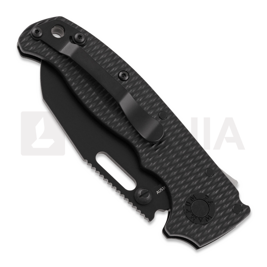 Coltello pieghevole Demko Knives AD 20.5 DLC, Shark Foot, nero