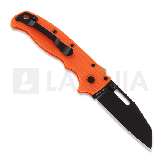 Складной нож Demko Knives AD 20.5 DLC, Shark Foot, оранжевый