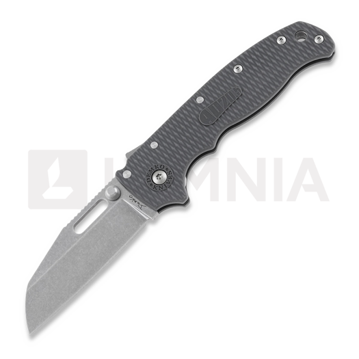 Demko Knives AD 20.5 Stonewashed Taschenmesser, Shark Foot, grau