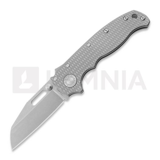 Saliekams nazis Demko Knives AD20.5 20CV Shark Foot, Milled Titanium