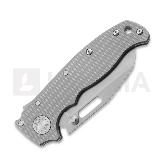 Navaja Demko Knives AD20.5 20CV Shark Foot, Milled Titanium