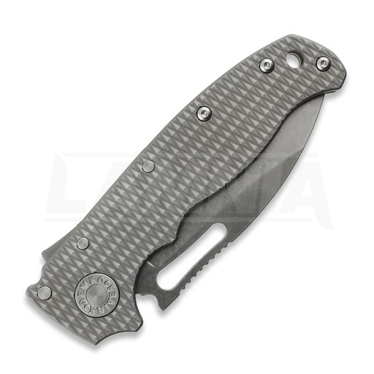 Складной нож Demko Knives AD20.5 3V Slicer Shark, Milled Titanium