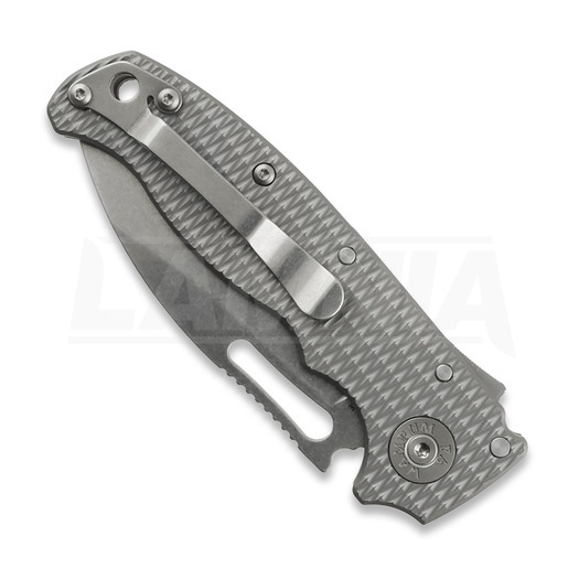 Складной нож Demko Knives AD20.5 3V Slicer Shark, Milled Titanium
