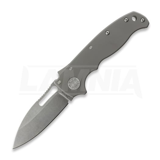 Demko Knives AD20.5 3V Slicer Shark sklopivi nož, Smooth Titanium