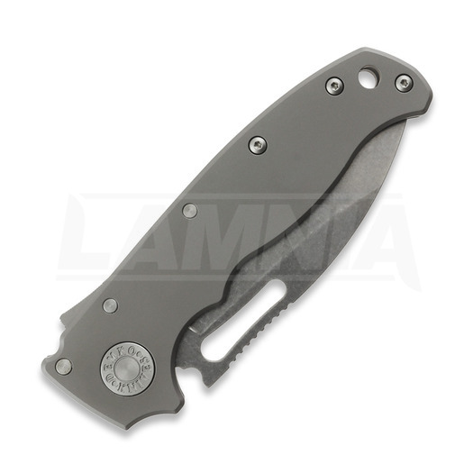Складной нож Demko Knives AD20.5 3V Slicer Shark, Smooth Titanium