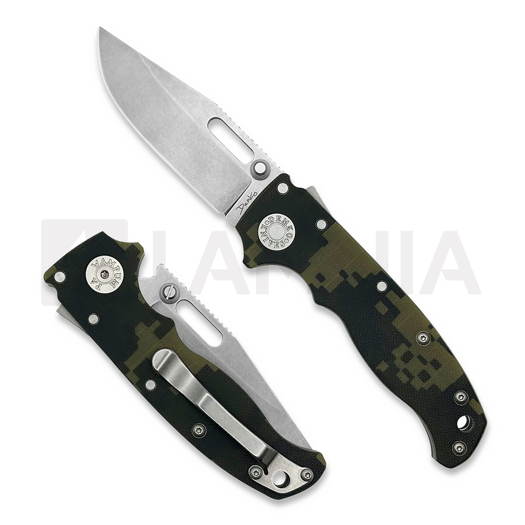 Demko Knives AD20.5 S35VN Clip Point kääntöveitsi, Digi Camo
