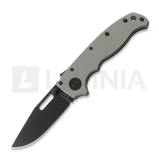 Coltello pieghevole Demko Knives AD20.5 Stealth 20CV Clip Point, Artillery Gray