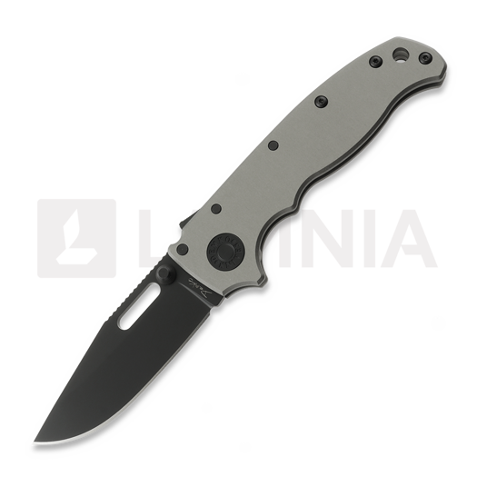 Coltello pieghevole Demko Knives AD20.5 Stealth 20CV Clip Point, Artillery Gray