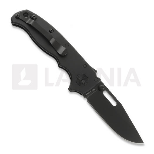 Coltello pieghevole Demko Knives AD20.5 Stealth 20CV Clip Point, Black