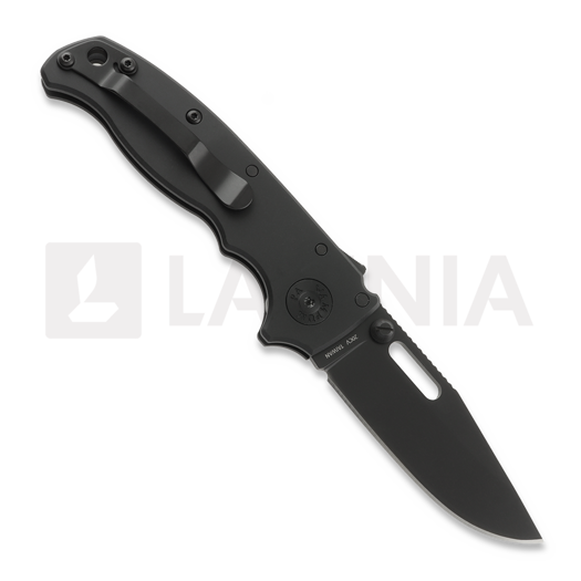 Coltello pieghevole Demko Knives AD20.5 Stealth 20CV Clip Point, Black