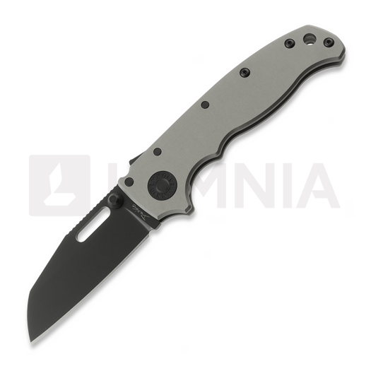 Coltello pieghevole Demko Knives AD20.5 Stealth 20CV Shark Foot, Artillery Gray