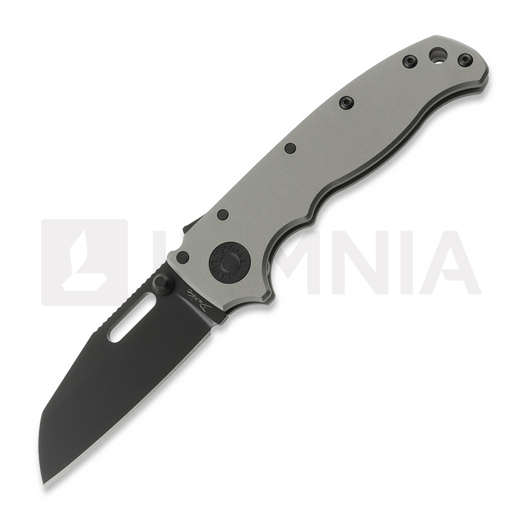 Coltello pieghevole Demko Knives AD20.5 Stealth 20CV Shark Foot, Artillery Gray