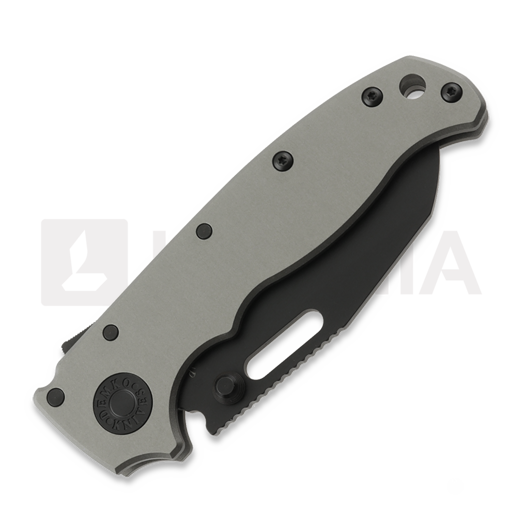 Coltello pieghevole Demko Knives AD20.5 Stealth 20CV Shark Foot, Artillery Gray