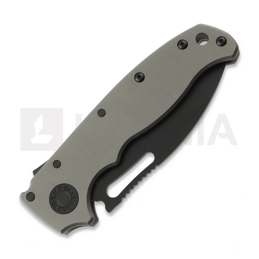 Coltello pieghevole Demko Knives AD20.5 Stealth 20CV Slicer Shark, Artillery Gray