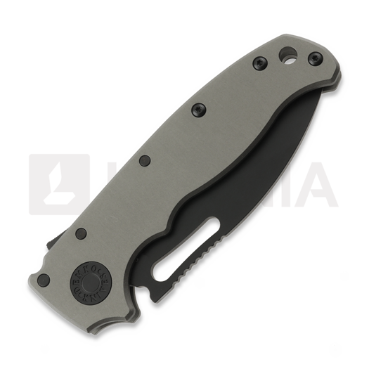 Coltello pieghevole Demko Knives AD20.5 Stealth 20CV Slicer Shark, Artillery Gray