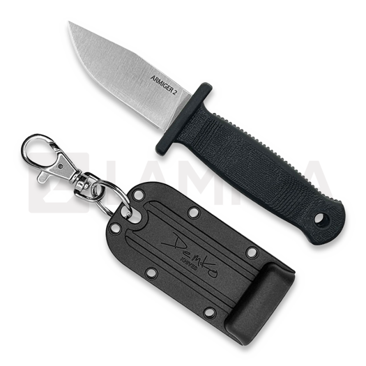 Demko Knives Armiger 2 Clip Point neck knife