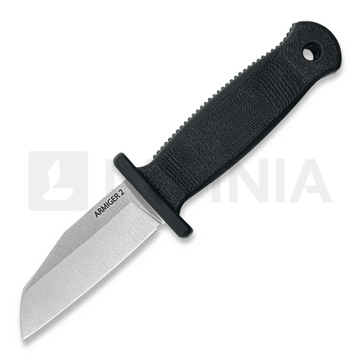Demko Knives Armiger 2 Shark Foot peilis, kabinamas ant kaklo
