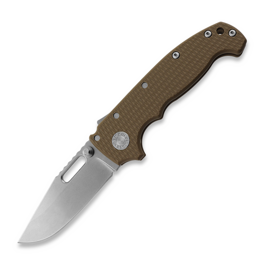 Couteau pliant Demko Knives MG AD20S Clip Point 20CV G10, earth