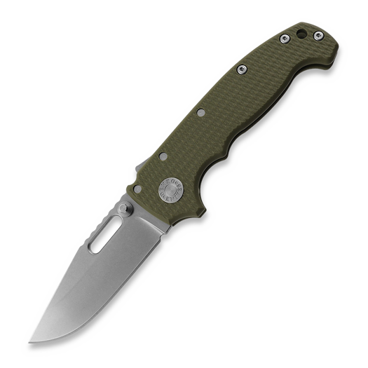 Demko Knives MG AD20S Clip Point 20CV G10 סכין מתקפלת, od green