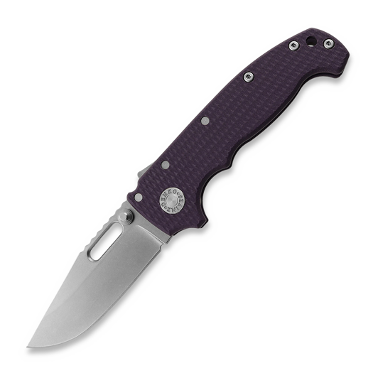 Demko Knives MG AD20S Clip Point 20CV G10 סכין מתקפלת, purple