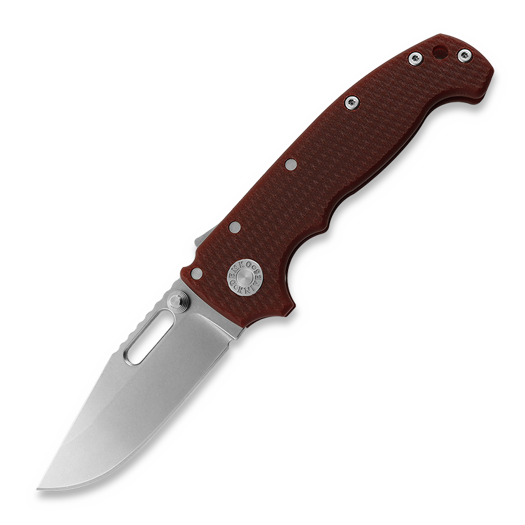 Demko Knives MG AD20S Clip Point 20CV G10 折叠刀, red