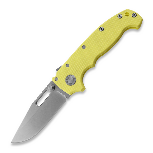 Liigendnuga Demko Knives MG AD20S Clip Point 20CV G10, yellow #1